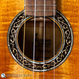 KG Custom Tenor Ukulele All Koa Ebony Binding