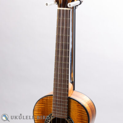 KG Custom Tenor Ukulele All Koa Ebony Binding