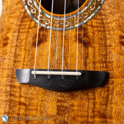 KG Custom Tenor Ukulele All Koa Curly Koa Binding