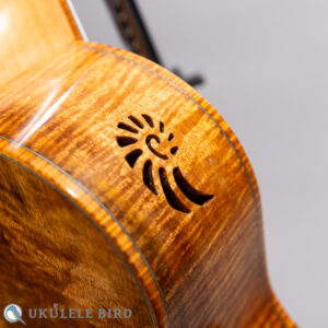 KG Custom Tenor Ukulele All Koa Curly Koa Binding