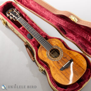 KG Custom Tenor Ukulele All Koa Curly Koa Binding