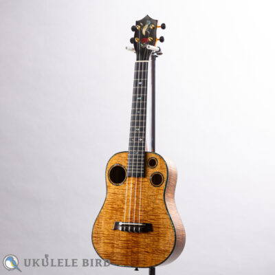 I'iwi Tenor Premium Series 3 Puka (Koa & Bubinga)