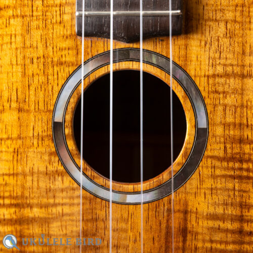 Antar Concert All Koa Cat Inlay