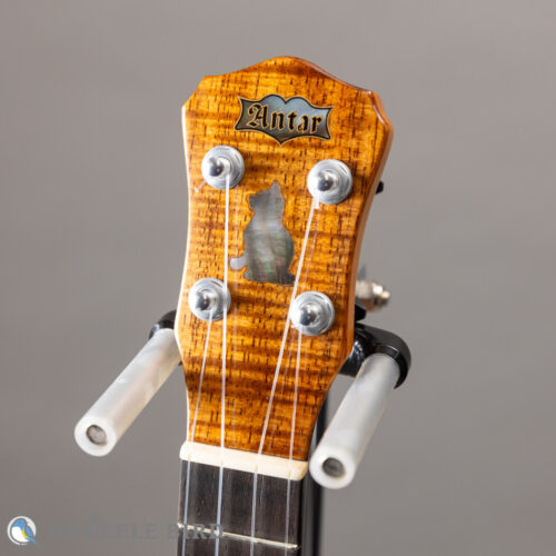 Antar Concert All Koa Cat Inlay
