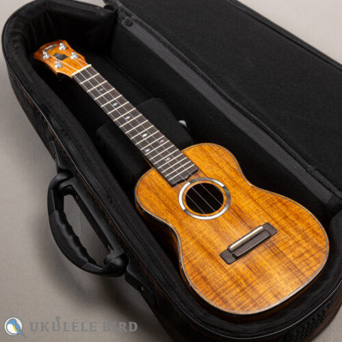 Antar Concert All Koa Cat Inlay