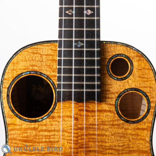 I'iwi Tenor Premium Series 3 Puka (Koa & Bubinga)